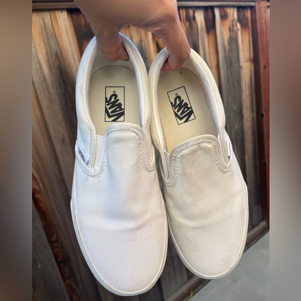 Vans Kids Slip-Ons White